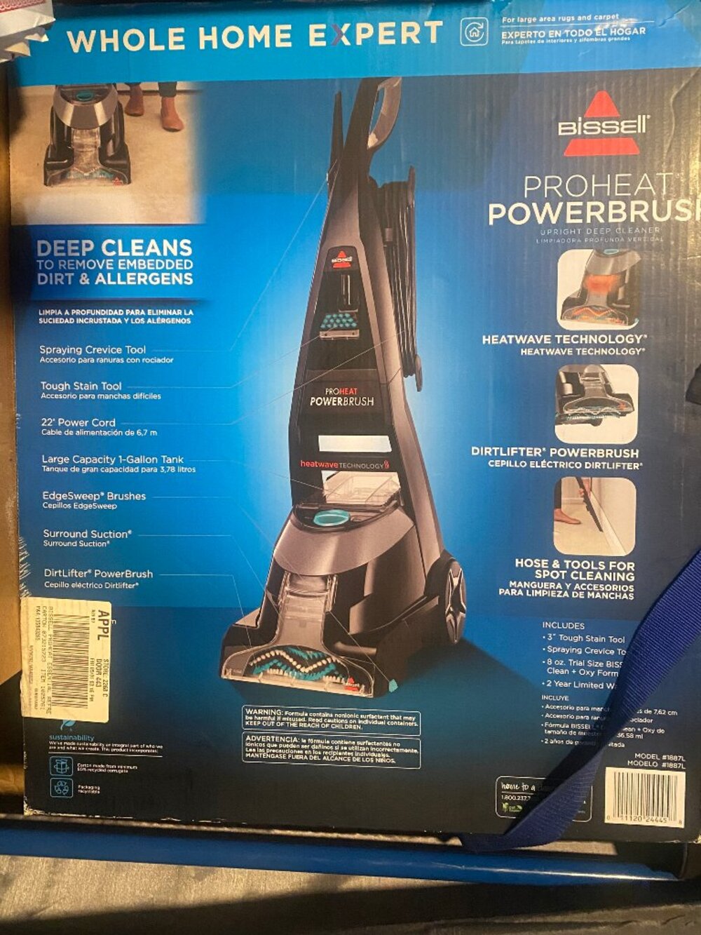 Bissell ProHeat PowerBrush-Brand New in Unopened Box